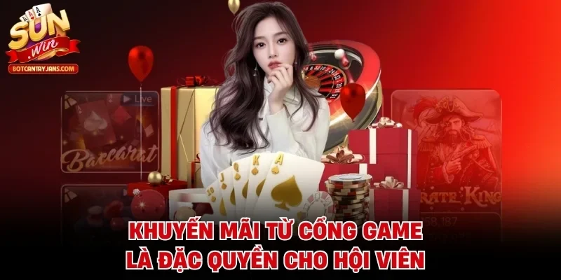 Khuyến mãi từ cổng game là đặc quyền cho hội viên